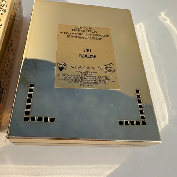 YSL Yves Saint Laurent Couture Mini Clutch Eyeshadow Palette 710 Over Brun NIB - Picture 7 of 12